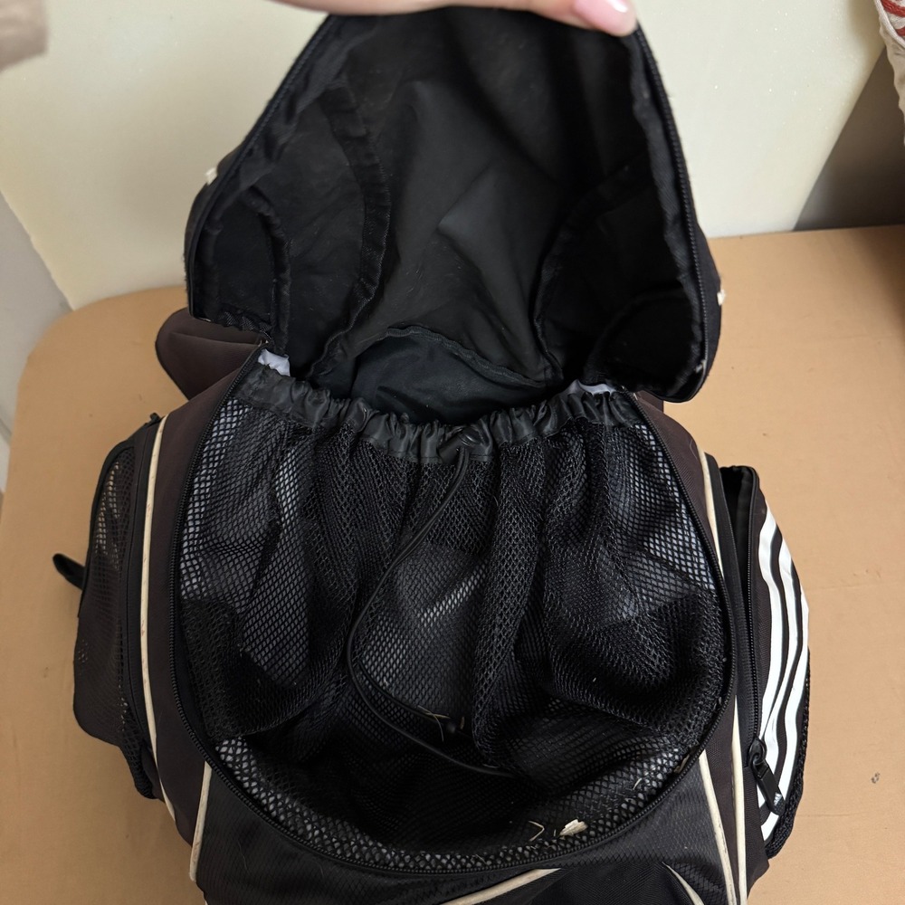 Adidas Black Backpack Sport Travel Bag ClimaCool Load Spring - Picture 10 of 11